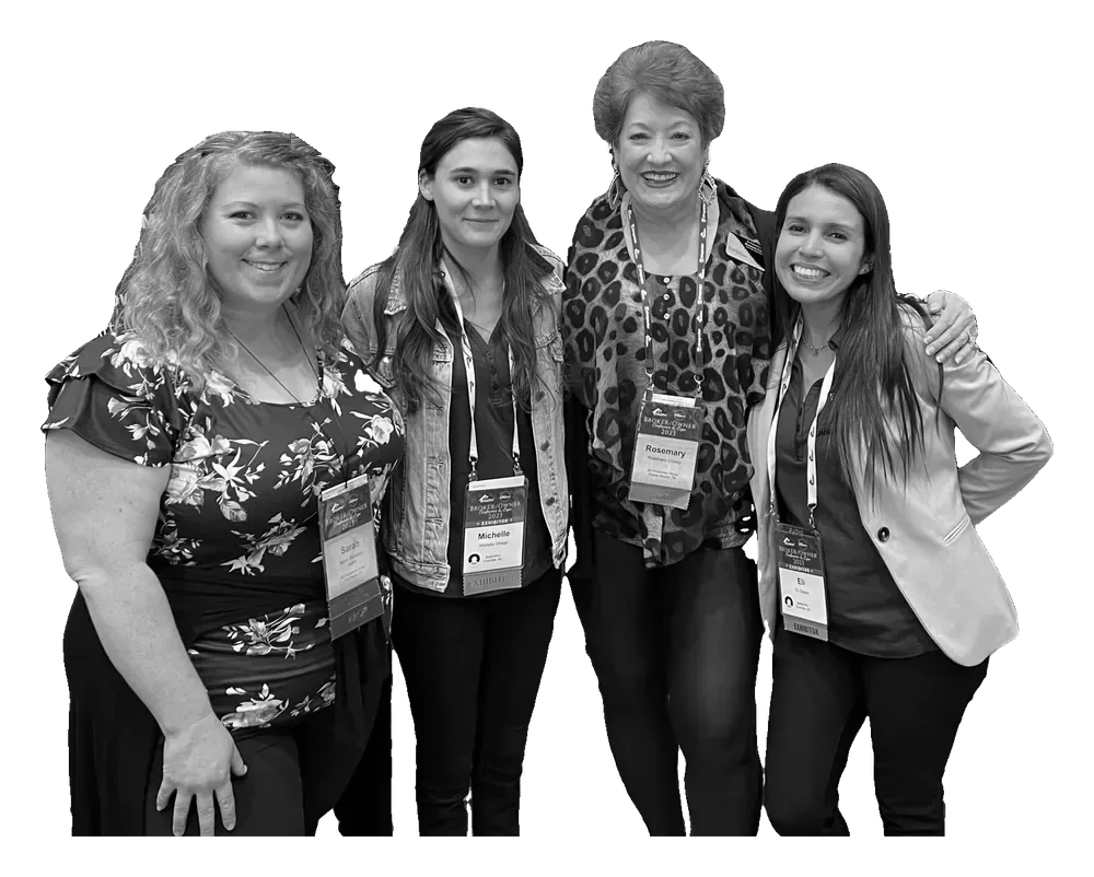 BetterWho team members at a property management conference