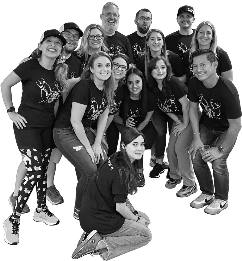 Members of The WhoCrew together at an event